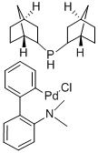 Chloro(di-2-norbornylphosphino)(2’-dimethylaminomethylferrocen-1-yl)palladium(Ⅱ) Structure,359803-53-5Structure