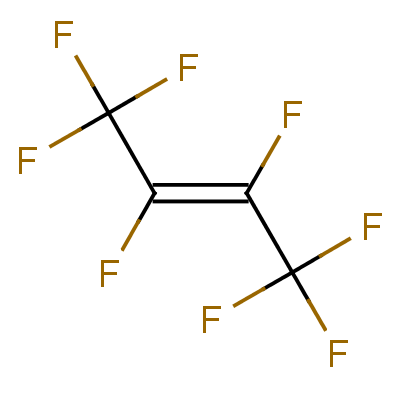 Octafluoro-2-butene Structure,360-89-4Structure