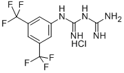 1-[3,5-Di-(trifluoromethyl)phenyl]biguanide hydrochloride Structure,36068-40-3Structure