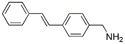 (E)-(4-苯乙烯苯基)甲胺結構式_36092-33-8結構式