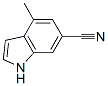 6-Cyano-4-methylindole Structure,3613-02-3Structure