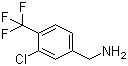 3-Chloro-4-(trifluoromethyl)benzyl amine Structure,361393-93-3Structure