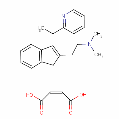 Dimethindene maleate Structure,3614-69-5Structure