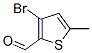 3-Bromo-5-methyl-2-thiophenecarboxaldehyde Structure,36155-82-5Structure