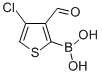 4-Chloro-3-formyl-2-thiopheneboronic acid Structure,36155-92-7Structure