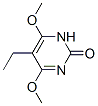 2(1H)-pyrimidinone, 5-ethyl-4,6-dimethoxy-(9ci) Structure,36161-43-0Structure