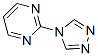 Pyrimidine, 2-(4h-1,2,4-triazol-4-yl)- (9ci) Structure,36209-77-5Structure