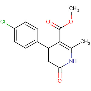 Methyl 4-(4-chlorophenyl)-2-methyl-6-oxo-1,4,5,6-tetrahydropyridine-3-carboxylate Structure,362494-81-3Structure