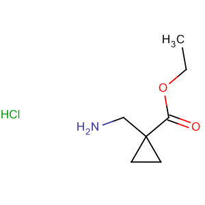 Ethyl 1-(aminomethyl)cyclopropanecarboxylate hydrochloride Structure,362703-20-6Structure