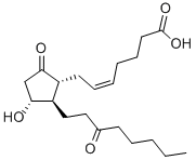 13,14-Dihydro-15-keto prostaglandin e2 Structure,363-23-5Structure