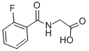 (2-氟苯甲?；被?-乙酸結(jié)構(gòu)式_363-34-8結(jié)構(gòu)式
