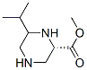 2-Piperazinecarboxylicacid,6-(1-methylethyl)-,methylester,(2s)-(9ci) Structure,363191-96-2Structure