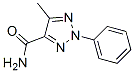 5-Methyl-2-phenyl-2h-1,2,3-triazole-4-carboxamide Structure,36401-53-3Structure