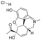 7,8-Didehydro-4,5-alpha-epoxy-17-methyl-morphinan-3,6-alpha-diol acetate hydrochloride Structure,36418-22-1Structure