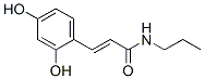 2-Propenamide,3-(2,4-dihydroxyphenyl)-n-propyl-(9ci) Structure,364326-44-3Structure