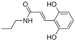 (2E)-3-(2,6-dihydroxyphenyl)-n-propylacrylamide Structure,364327-45-7Structure