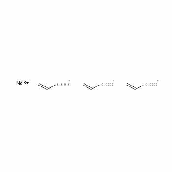 Neodymium triacrylate Structure,36451-03-3Structure