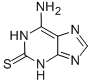 6-Amino-2-mercaptopurine Structure,3647-48-1Structure