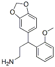 3-Benzo[1,3]dioxol-5-yl-3-(2-methoxy-phenyl)-propylamine Structure,364745-90-4Structure