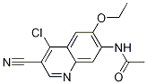 N-(4-chloro-3-cyano-6-ethoxy-7-quinolinyl)-acetamide Structure,364793-98-6Structure