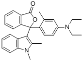 3-(1,2-Dimethyl-3-indolyl)-3-[4-(diethylamino)-2-methylphenyl]phthalide Structure,36499-49-7Structure