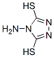 4-Amino-4h-1,2,4-triazole-3,5-dithiol Structure,3652-33-3Structure