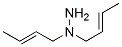 1,1-Di(2-butenyl)hydrazine Structure,36566-70-8Structure