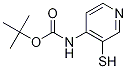 Tert-butyl 3-mercaptopyridin-4-ylcarbamate Structure,365996-04-9Structure