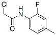 2-Chloro-n-(2-fluoro-4-methylphenyl)acetamide Structure,366-45-0Structure