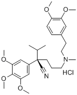 Methoxy-(-)-verapamil hydrochloride Structure,36622-40-9Structure