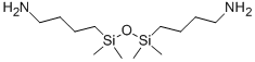 1,3-Bis(4-aminobutyl)tetramethyldisiloxane Structure,3663-42-1Structure