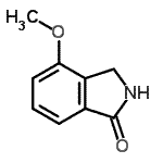 4-Methoxyisoindolin-1-one Structure,366453-22-7Structure