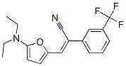 Benzeneacetonitrile,-alpha--[[5-(diethylamino)-2-furanyl ]methylene]-3-(trifluoromethyl)- Structure,366471-33-2Structure