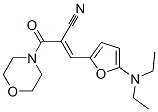 Morpholine,4-[2-cyano-3-[5-(diethylamino)-2-furanyl ]-1-oxo-2-propenyl ]-(9ci) Structure,366816-46-8Structure