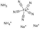 Ammonium disodium pentacyanoammineferrate(II) Structure,36682-41-4Structure