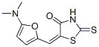 4-Thiazolidinone,5-[[5-(dimethylamino)-2-furanyl ]methylene]-2-thioxo- Structure,366836-04-6Structure