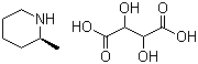 (S)-2-甲基哌啶-L-酒石酸鹽結(jié)構(gòu)式_36702-48-4結(jié)構(gòu)式