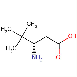 (S)-3-叔丁基-beta-丙氨酸結(jié)構(gòu)式_367278-48-6結(jié)構(gòu)式