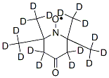 4-Oxo-2,2,6,6-tetramethylpiperidine-d16-1-oxyl Structure,36763-53-8Structure