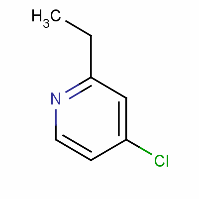 4-Chloro-2-ethylpyridine Structure,3678-65-7Structure