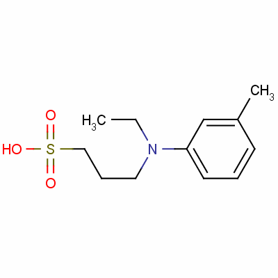 N-乙基-N-磺丙基間甲基苯胺結(jié)構(gòu)式_36783-03-6結(jié)構(gòu)式