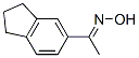 5-Acetohydroximoylindane Structure,36795-33-2Structure