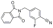 4-((1,3-Dioxoisoindolin-2-yl)methyl)-2-fluorobenzonitrile Structure,368426-72-6Structure