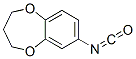 3,4-Dihydro-2H-1,5-benzodioxepin-7-yl isocyanate Structure,368869-87-8Structure