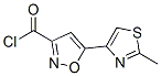 5-(2-Methyl-1,3-thiazol-4-yl)-3-isoxazolecarbonyl chloride Structure,368869-89-0Structure