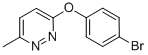 3-(4-Bromophenoxy)-6-methylpyridazine Structure,368869-96-9Structure