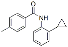 Benzamide,n-(2-cyclopropylphenyl)-4-methyl-(9ci) Structure,368890-80-6Structure