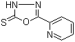 5-(Pyridin-2-yl)-1,3,4-oxadiazole-2-thiol Structure,3690-47-9Structure