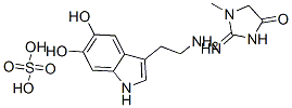 5,6-Dihydroxytryptamine creatinine sulfate Structure,36928-25-3Structure