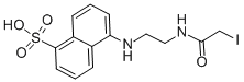 5-[2-(Iodoacetamido)ethylamino]naphthalene-1-sulfonicacid Structure,36930-63-9Structure